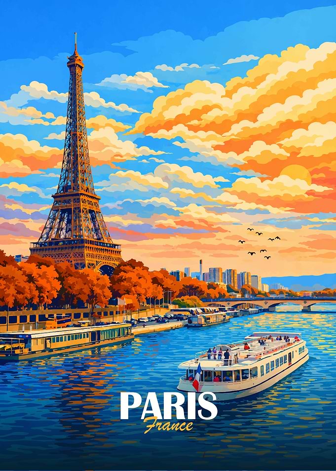 Paris by The Seine