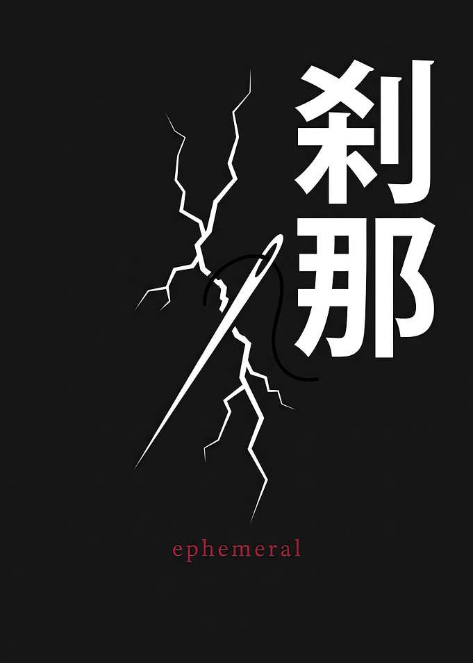 Japanese Text and Needle Art