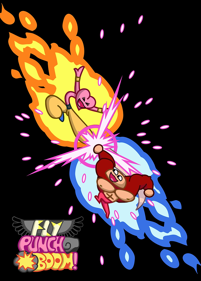 Fly Punch Boom! Game Art