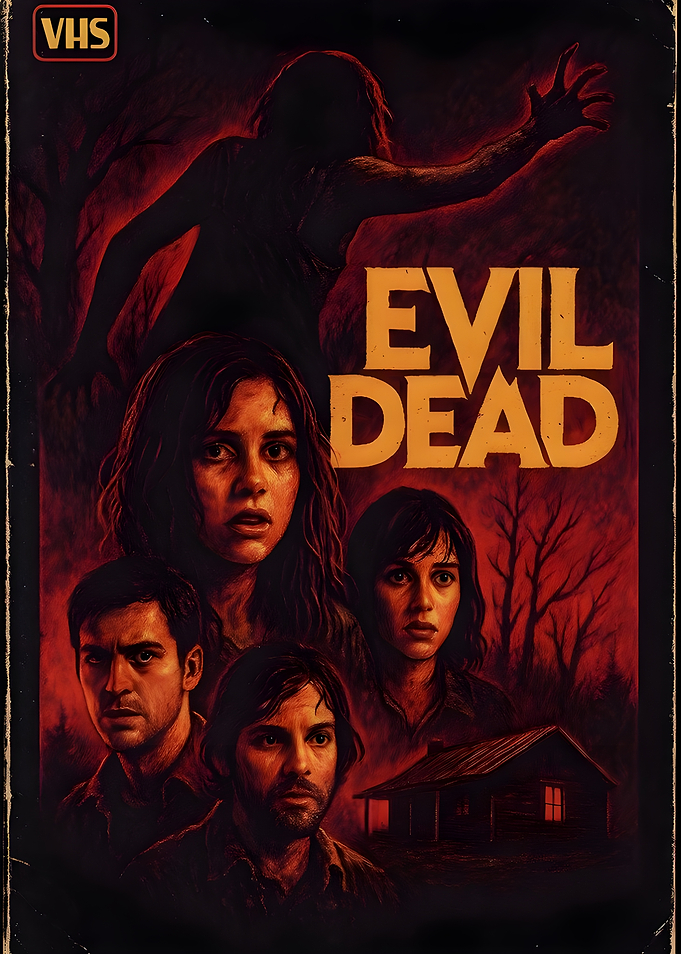 Evil Dead VHS Poster