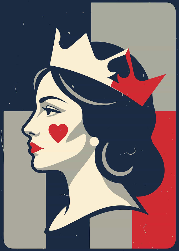 The Vintage Queen of Hearts