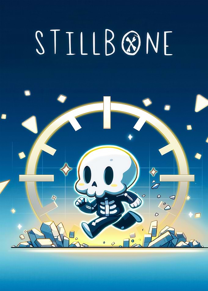 Stillbone Skeleton Running Game Art