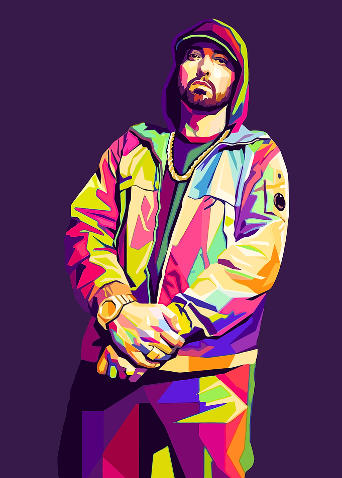 Eminem Pop Art Portrait