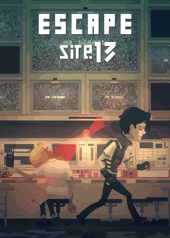 Escape Site 13 Game Art