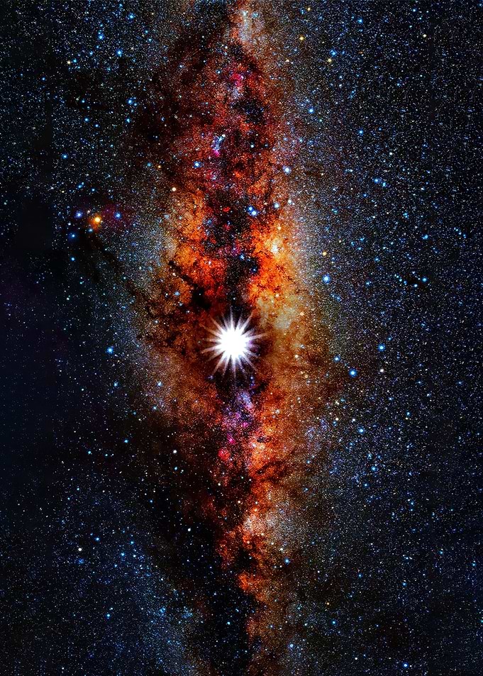 Milky Way Galaxy Core