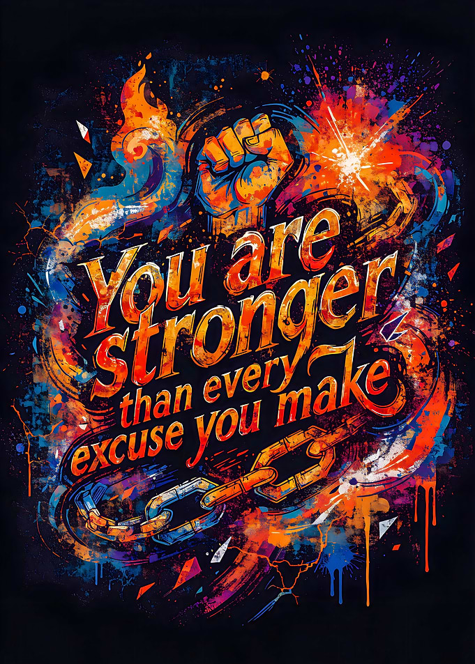 Unbreakable Strength: You Are Stronger Than Every Excuse You Make