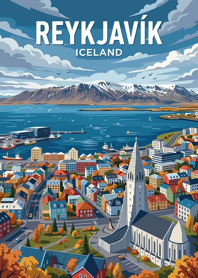 Reykjavik Iceland Cityscape