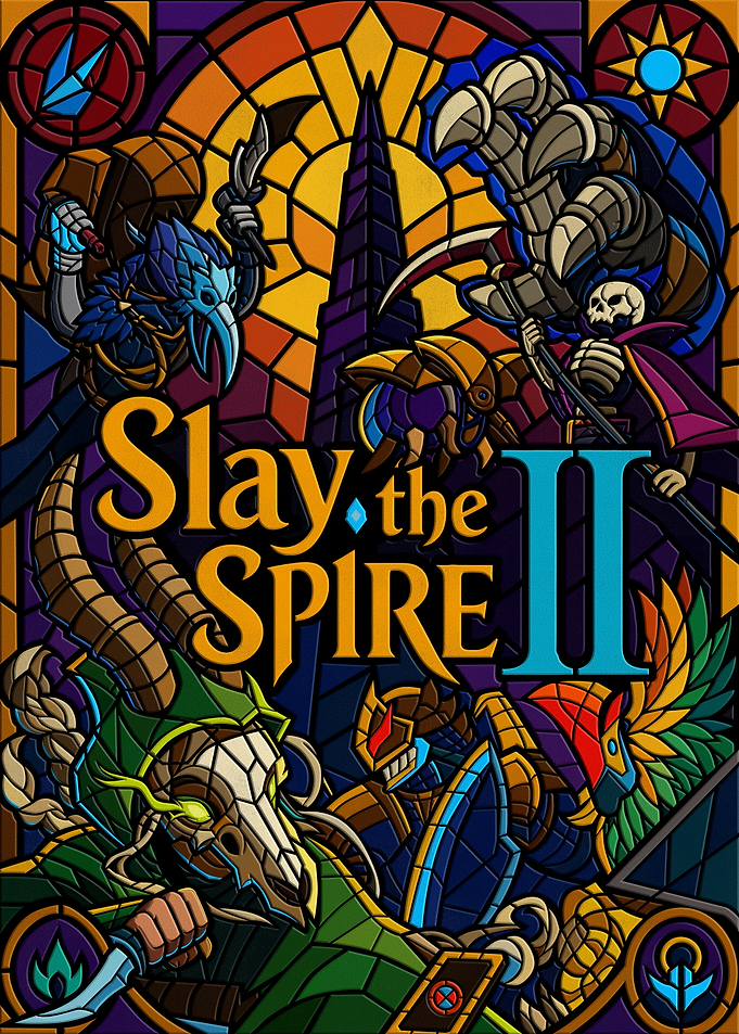 Slay the Spire II Stained Glass Art