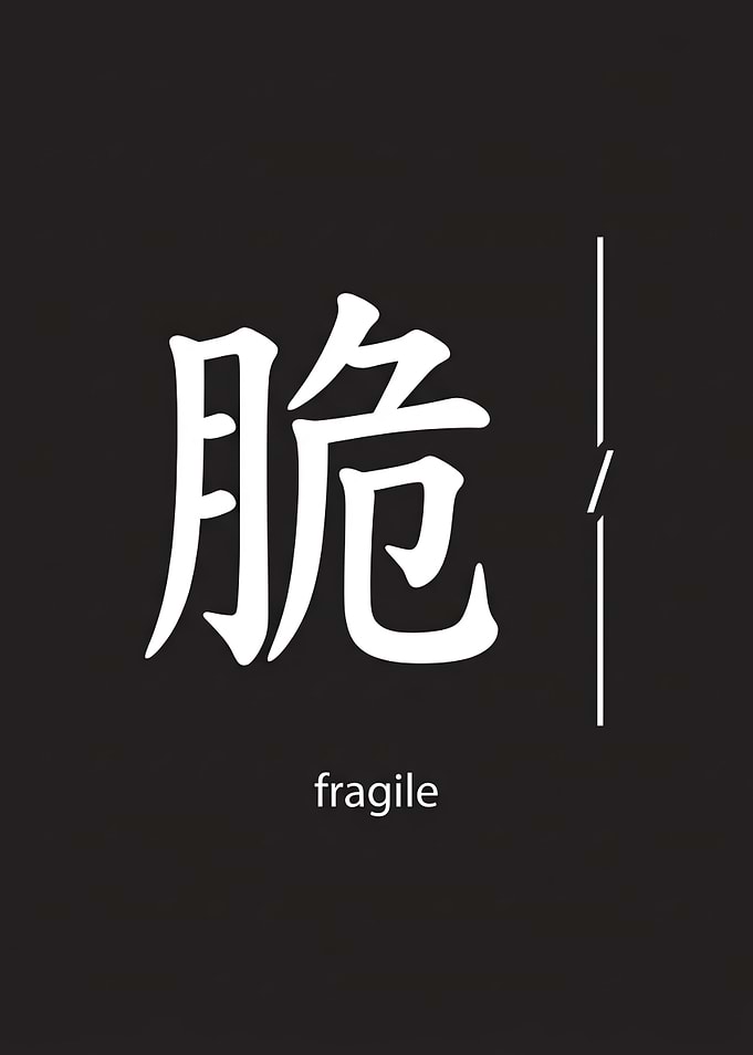 Chinese Character for Fragile