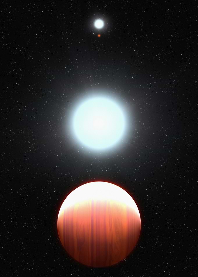 Exoplanet and Stars in Space