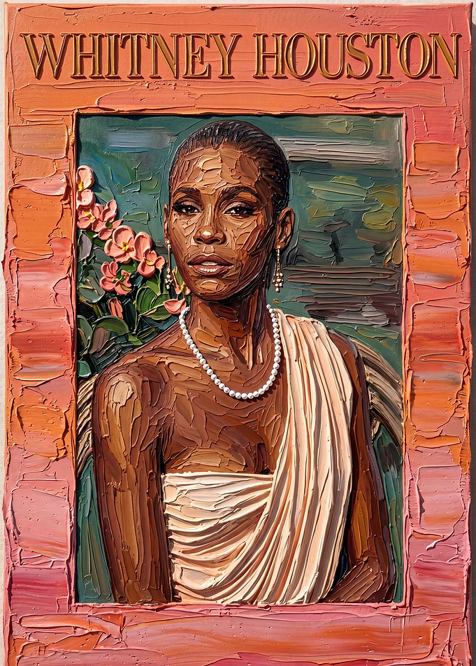 Whitney Houston Album Cover Art