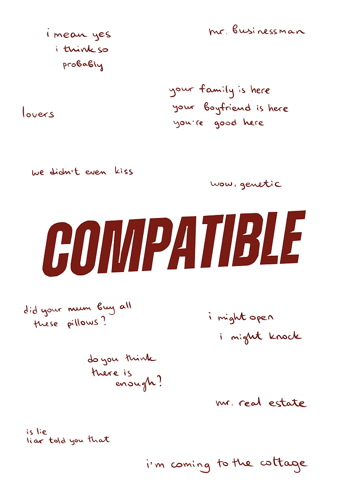 Heated rivalry Compatible Text Art
