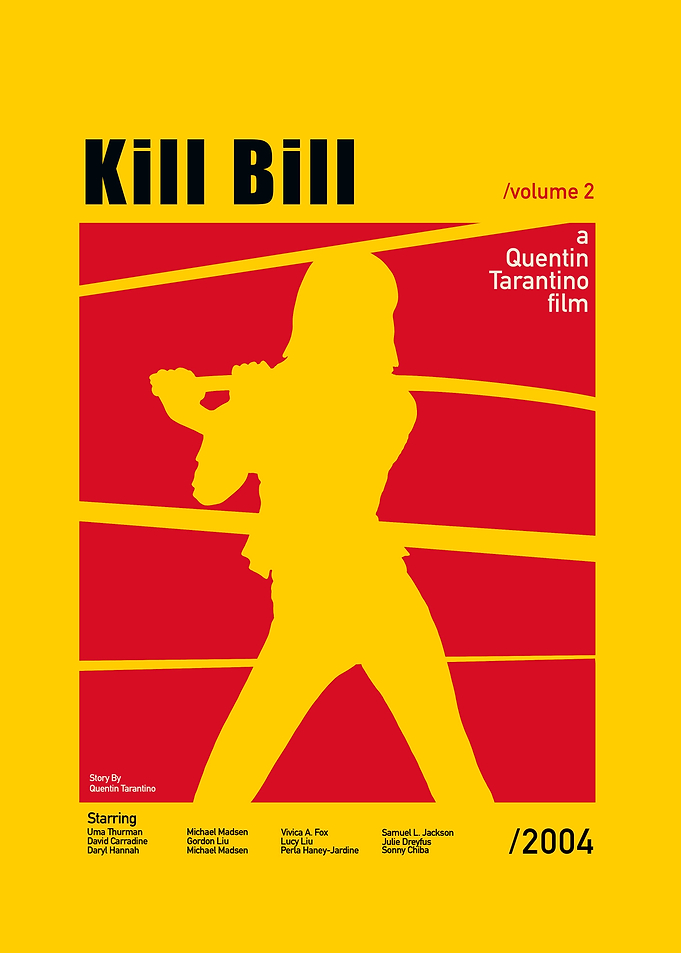 Kill Bill Vol. 2 Minimalist Poster