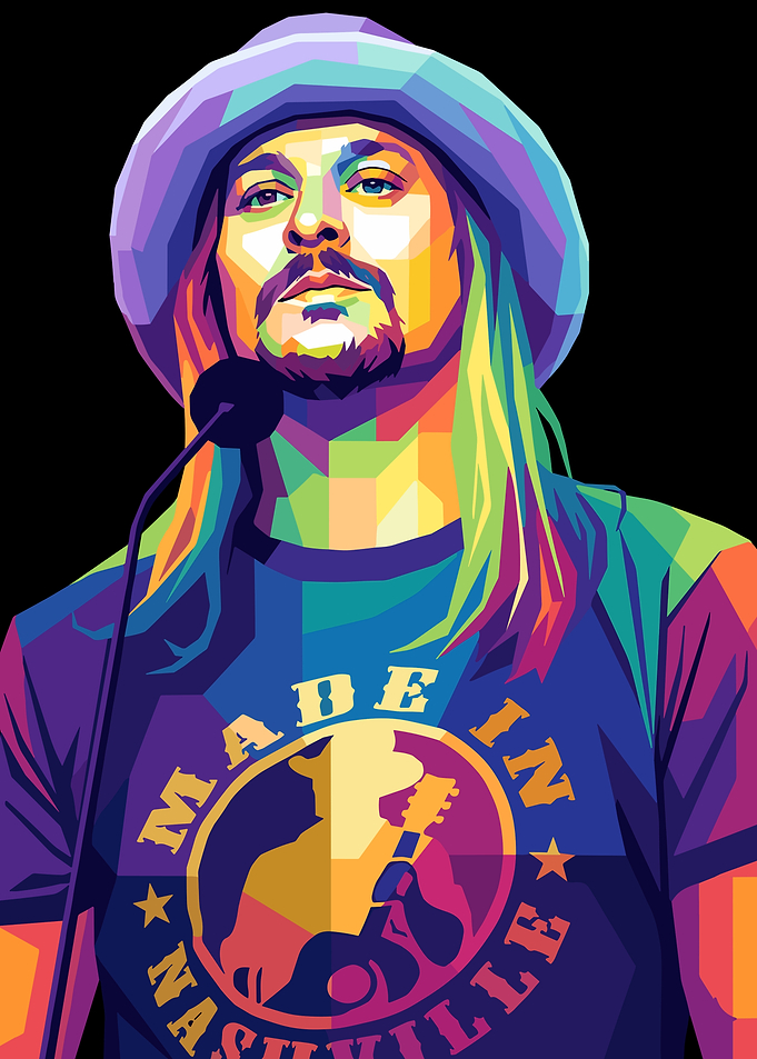 Kid Rock Pop Art Portrait