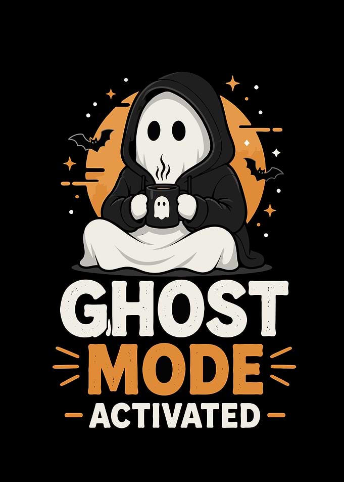 Introvert Ghost Mode Activated Halloween