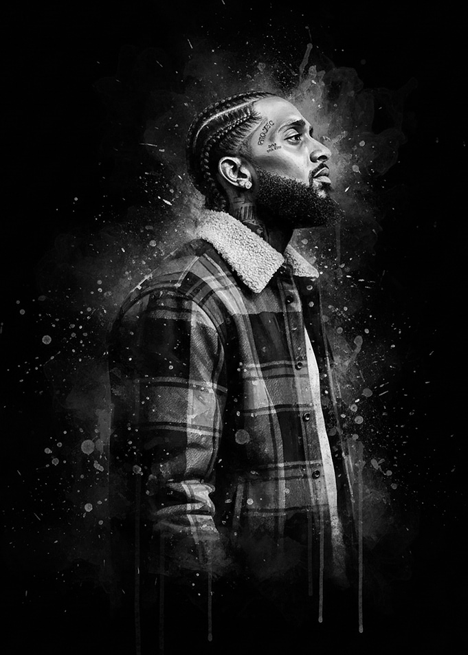 Nipsey Hussle Portrait