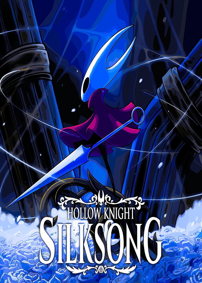 Hollow Knight Silksong Game Poster