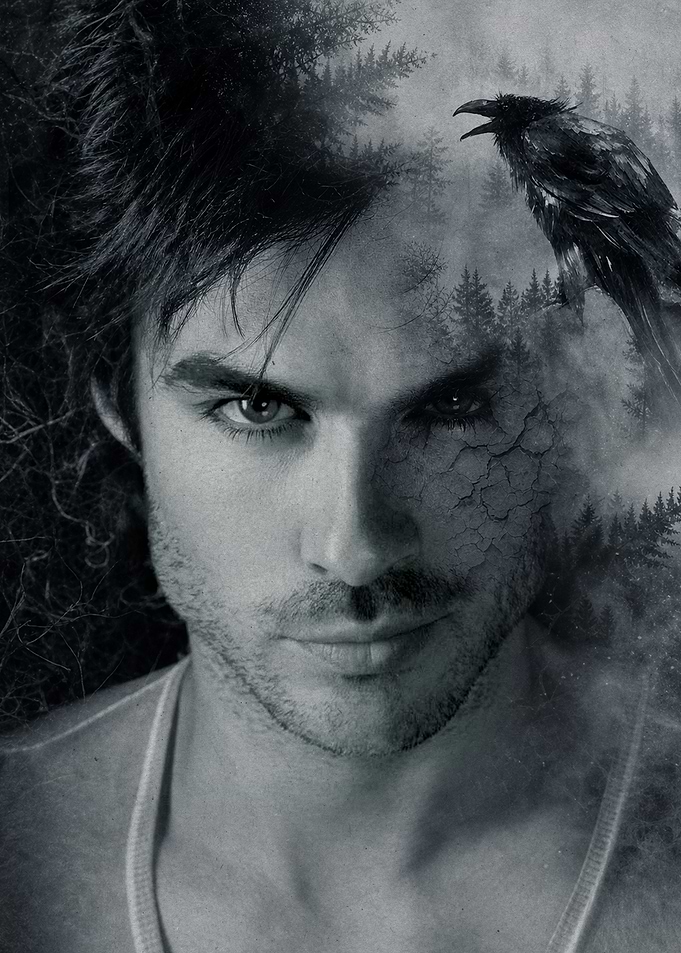 Double Exposure Damon Salvatore