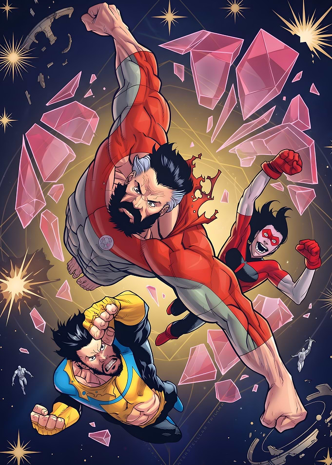 Invincible Characters in Cosmic Battle