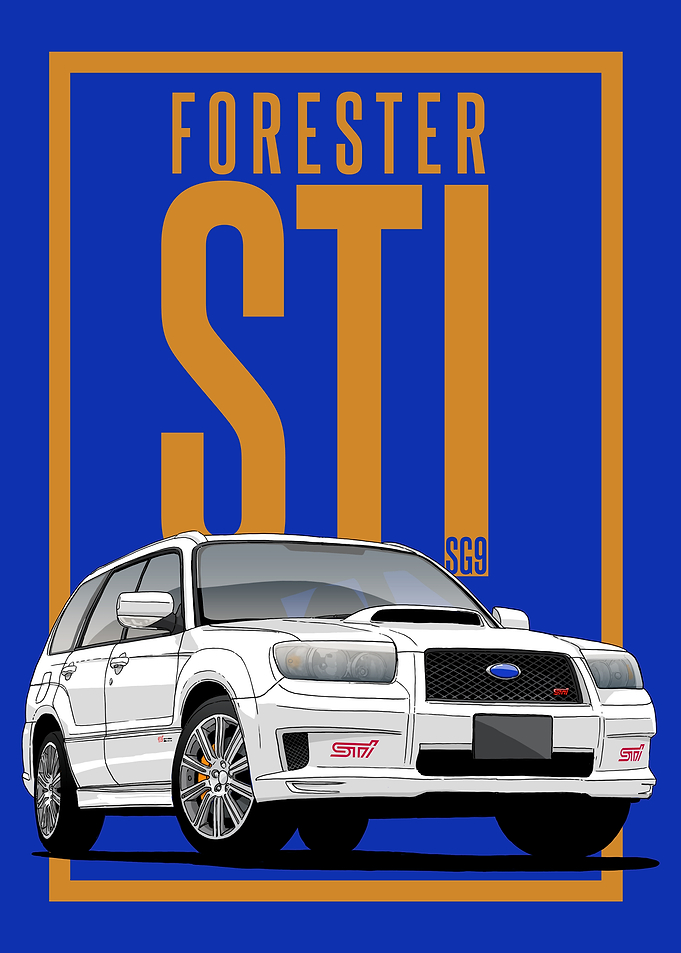 Subaru Forester STI SG9
