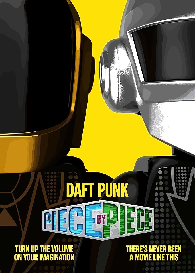 Daft Punk Piece by Piece Lego
