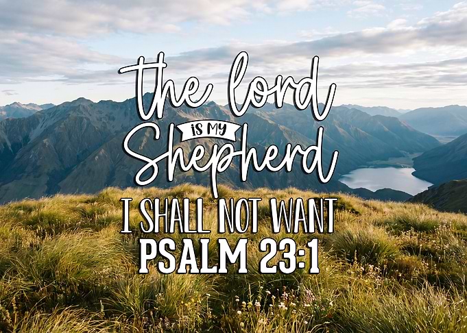 The Lord is My Shepherd Psalm 23:1