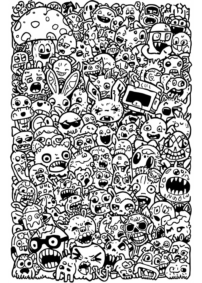 Doodle Monsters Collection