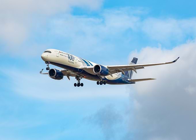 Delta Airlines 100 Years Livery Airbus A350