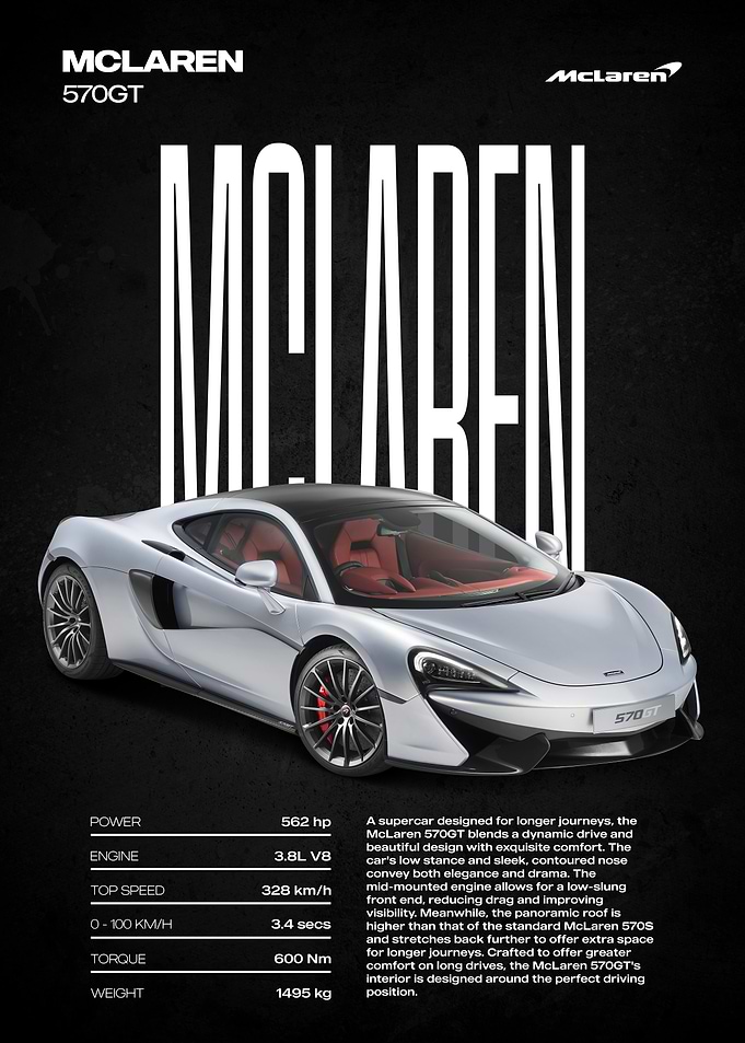 McLaren 570GT Supercar