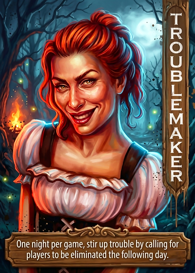 Troublemaker Card Art