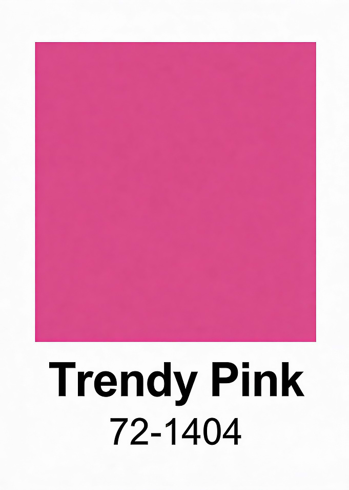 Trendy Pink Color Swatch