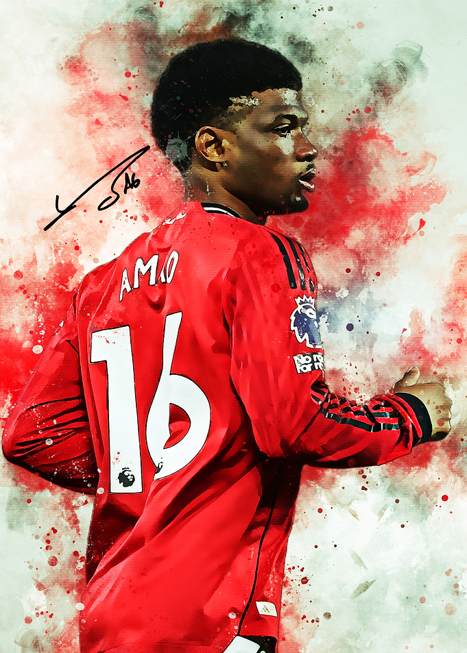 Amad Diallo Football Player