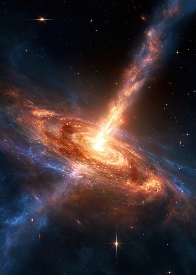 Galaxy with Jet