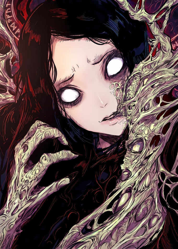 Horror Anime Girl