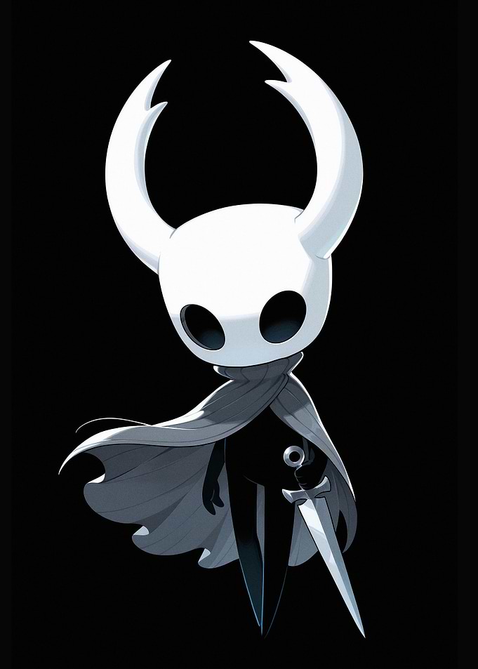The Knight from Hollow Knight