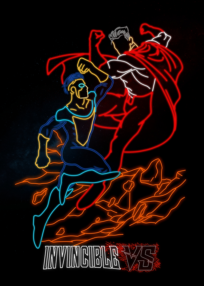 Invincible vs Neon Fight