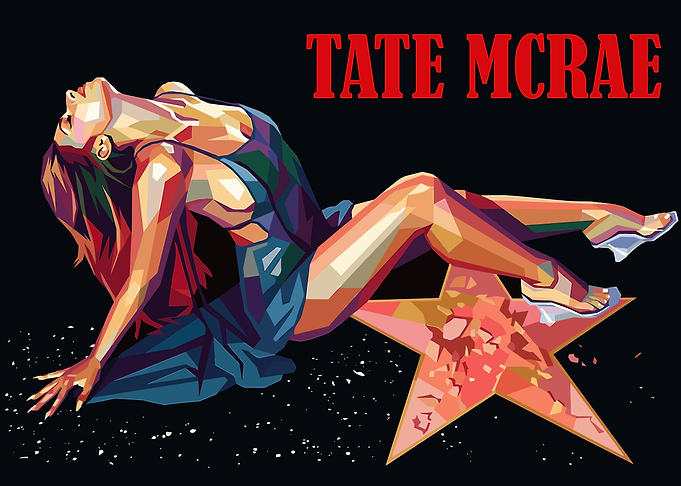 Tate McRae Pop Art Star