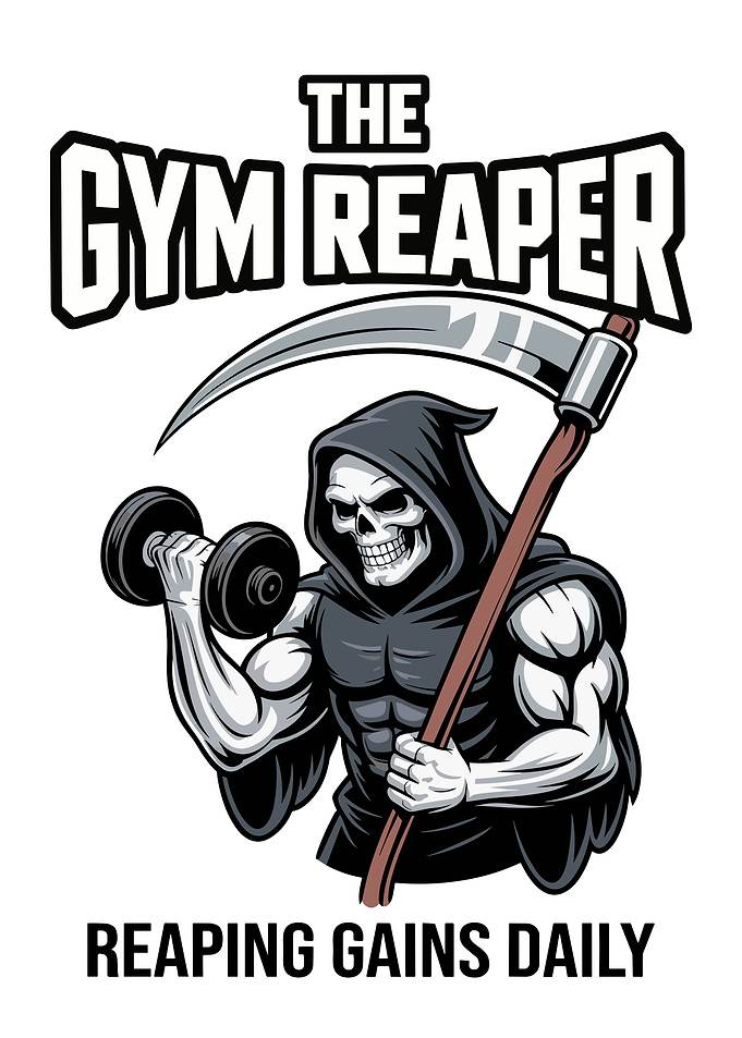 The Gym Reaper Lifting Weights