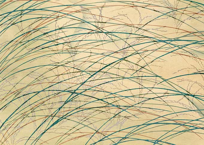 Abstract Grass Pattern