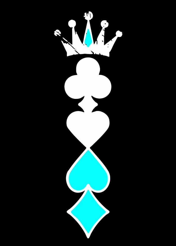 Crown and Card Suits