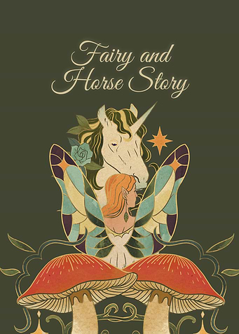 Fairy and Horse Story Book Cover