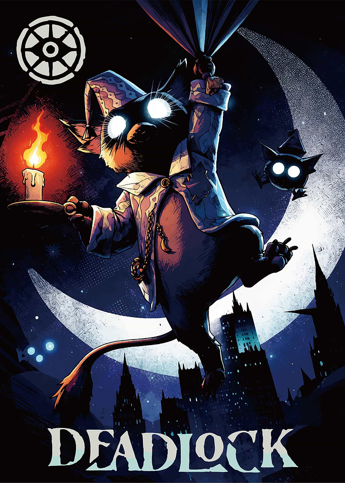Deadlock Cat Character Art
