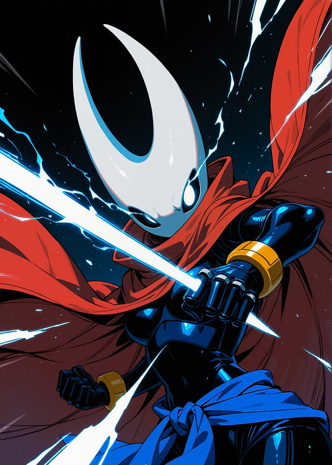 Hornet with Needle and Red Cape