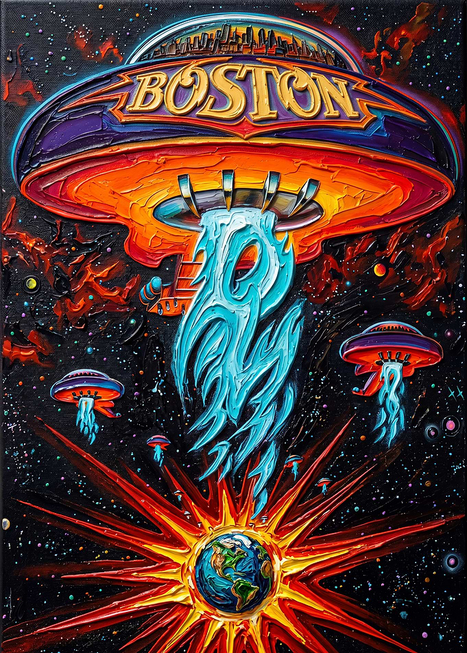 Boston Album Cover Art