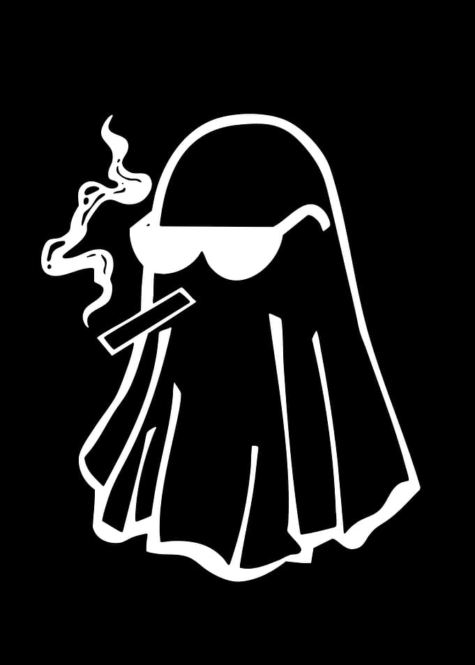 Ghost Smoking Sunglasses