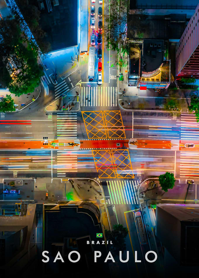 Sao Paulo Night Traffic