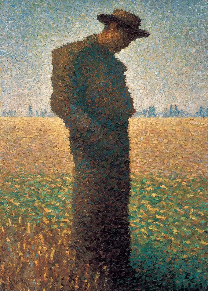 Farmer in a Field
