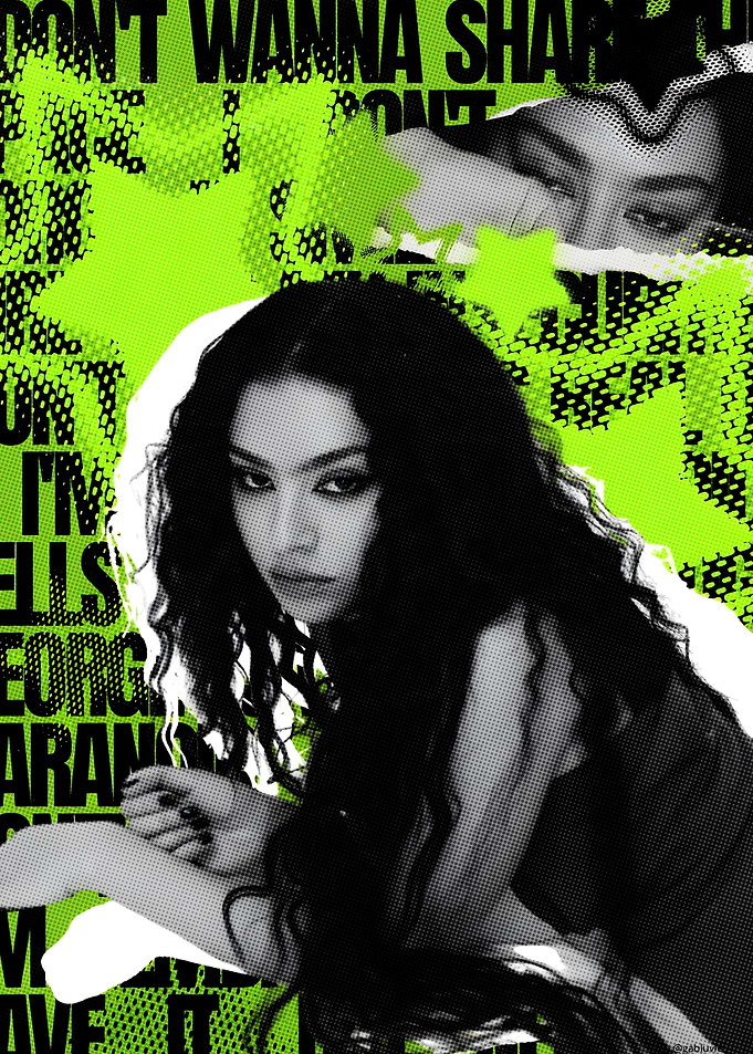 Charli XCX digital art