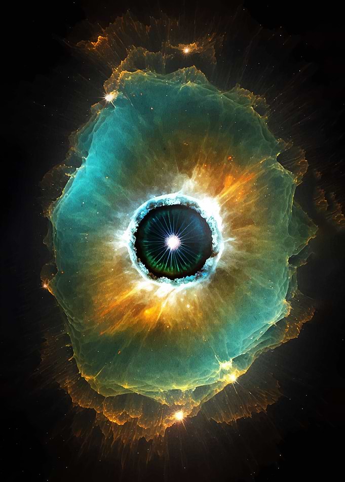 Eye Nebula in Space