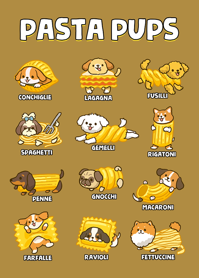 Pasta Pups